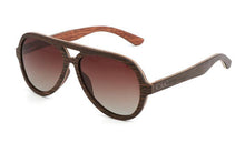 Load image into Gallery viewer, Blake - Wood Brown - Bamboo &amp; Wooden Sunglasses - C&amp;C Glasses