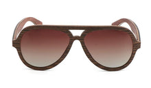 Load image into Gallery viewer, Blake - Wood Brown - Bamboo &amp; Wooden Sunglasses - C&amp;C Glasses
