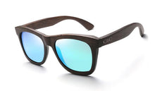 Load image into Gallery viewer, Quinn - Deep Ocean - Bamboo &amp; Wooden Sunglasses - C&amp;C Glasses