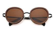 Load image into Gallery viewer, Morgan - Wood Brown - Bamboo &amp; Wooden Sunglasses - C&amp;C Glasses